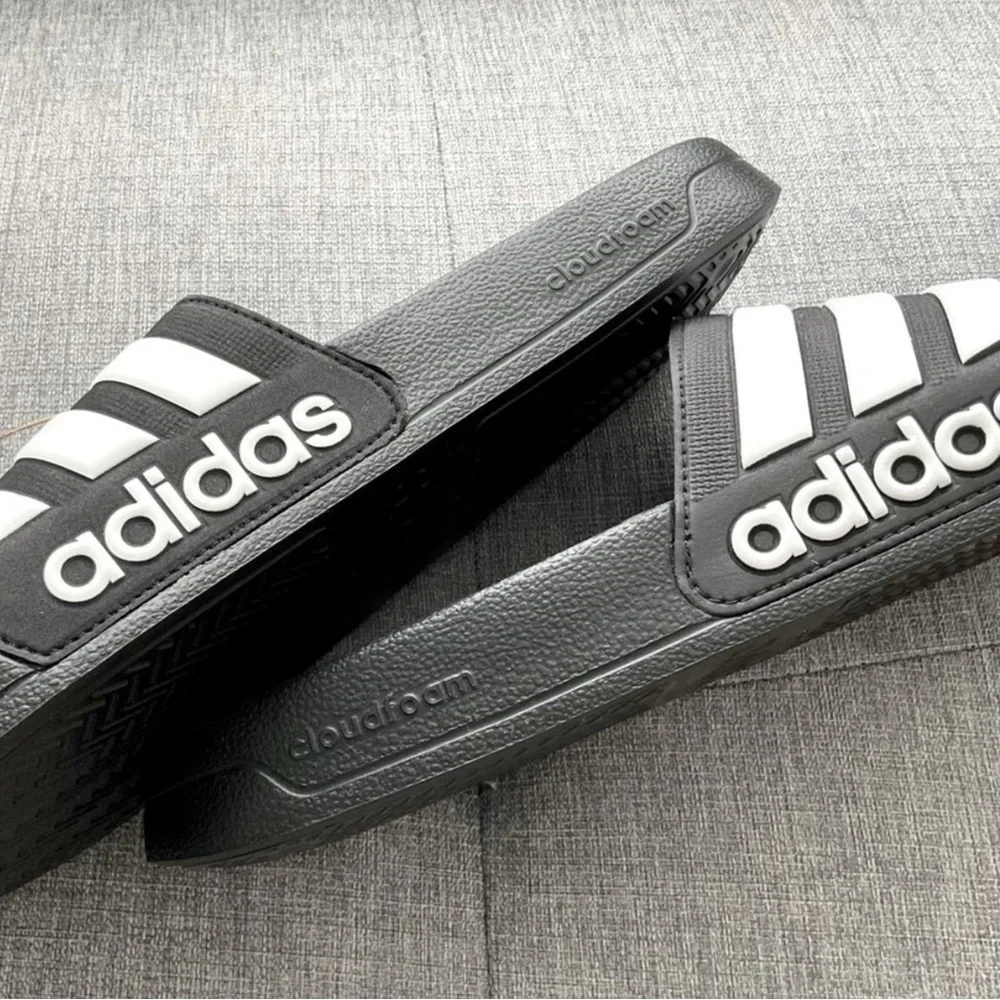 ADIDAS Cloudfoam Mens Slides - Picture 2 of 5